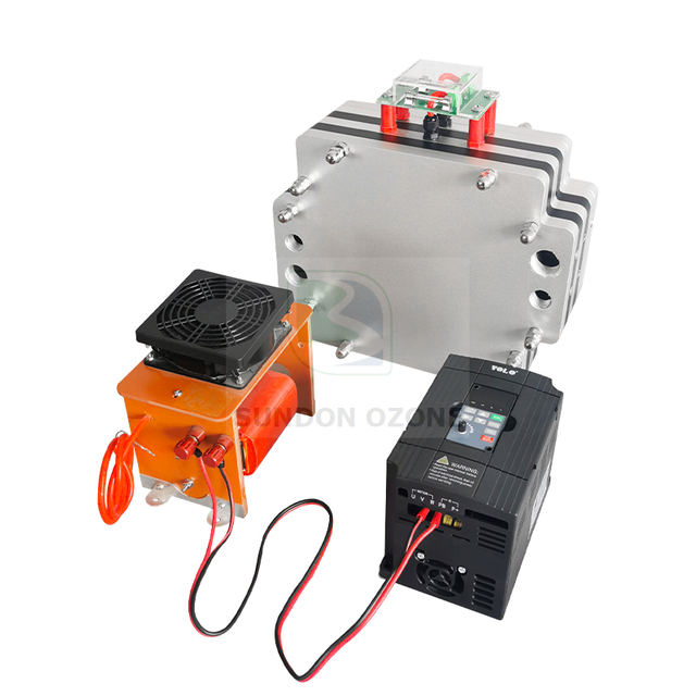 Plate-Type Top Ozone Generator for Water