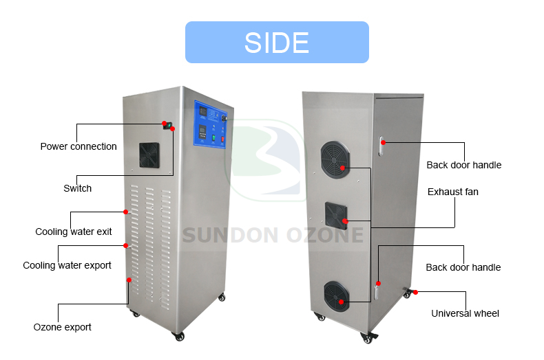 Ozone Generator Tubular Machine for Air And Water