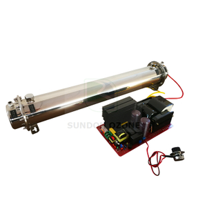 50gr 20-450w Quartz Tube Ozone Generator Tube And adjustable Power Supply