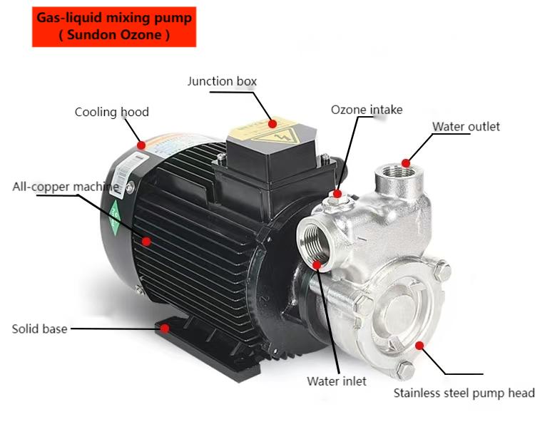 Gas-liquid mixing pump