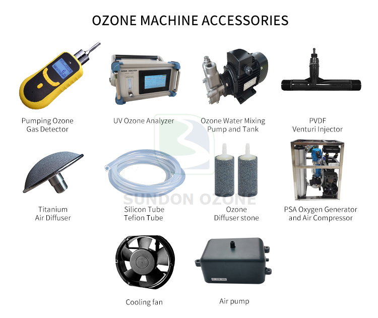 Ozone Generator Accessories for Venturi Jet Pump Fan